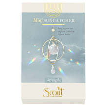 Load image into Gallery viewer, Mini Suncatcher - Lotus/Strength
