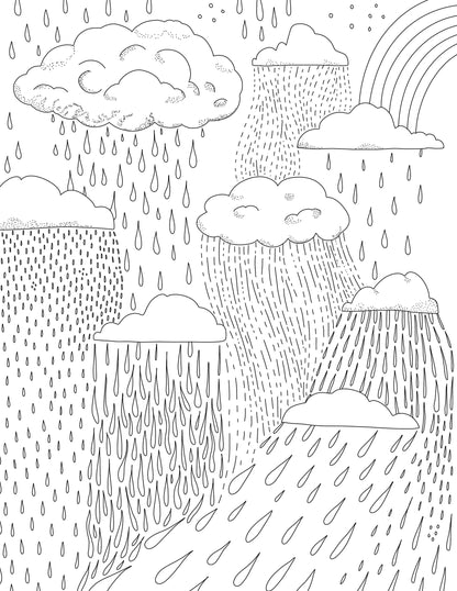 Coloring Through the Year Coloring Book