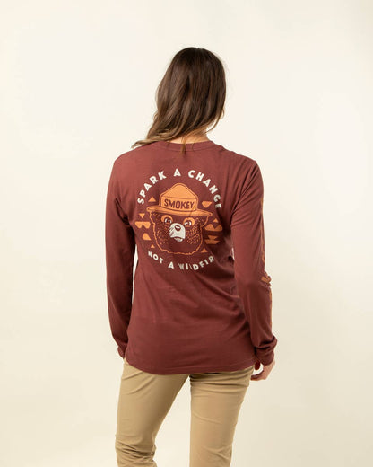Spark A Change Unisex Long Sleeve Tee w/ Pocket