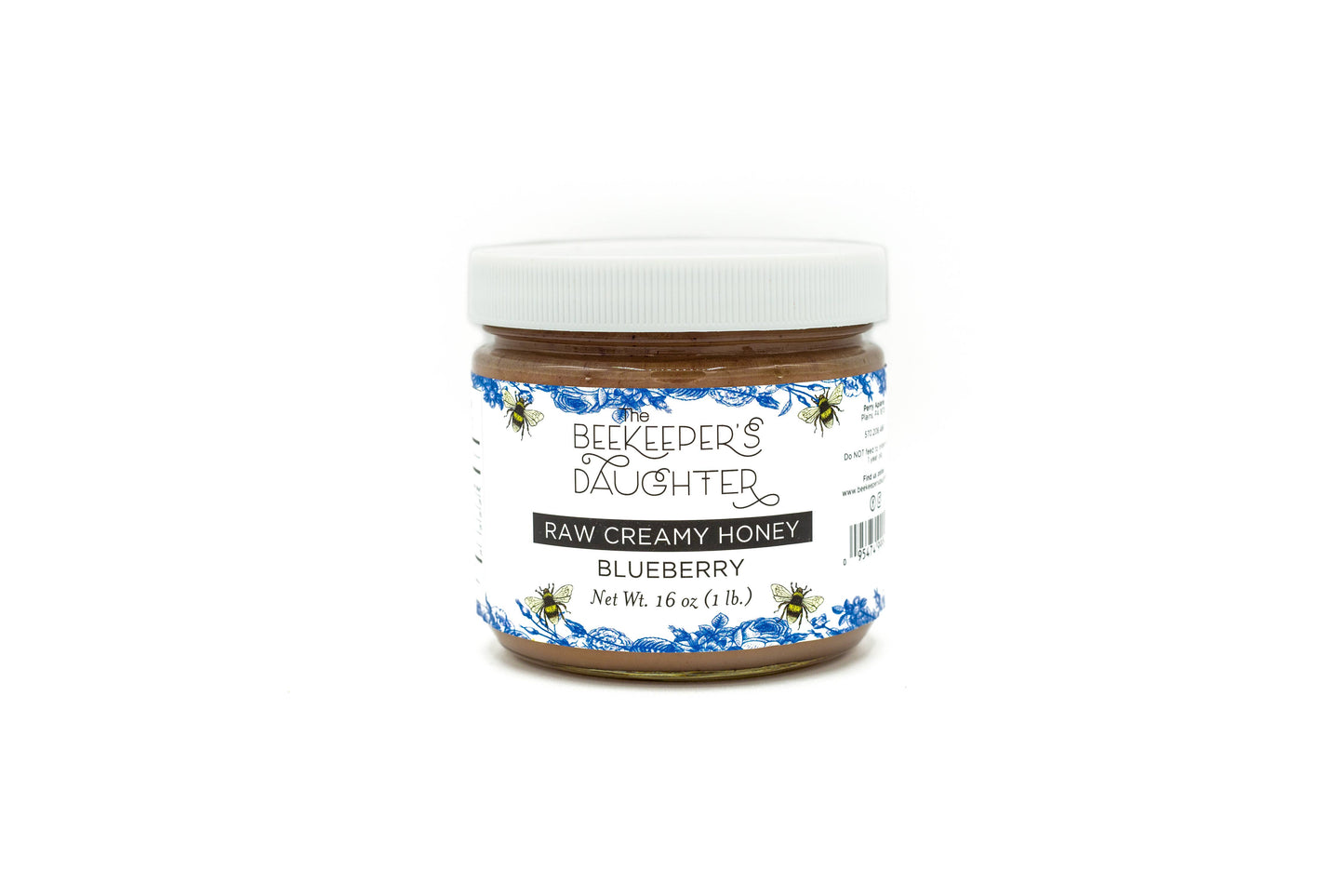 16oz Raw Blueberry Creamy Honey