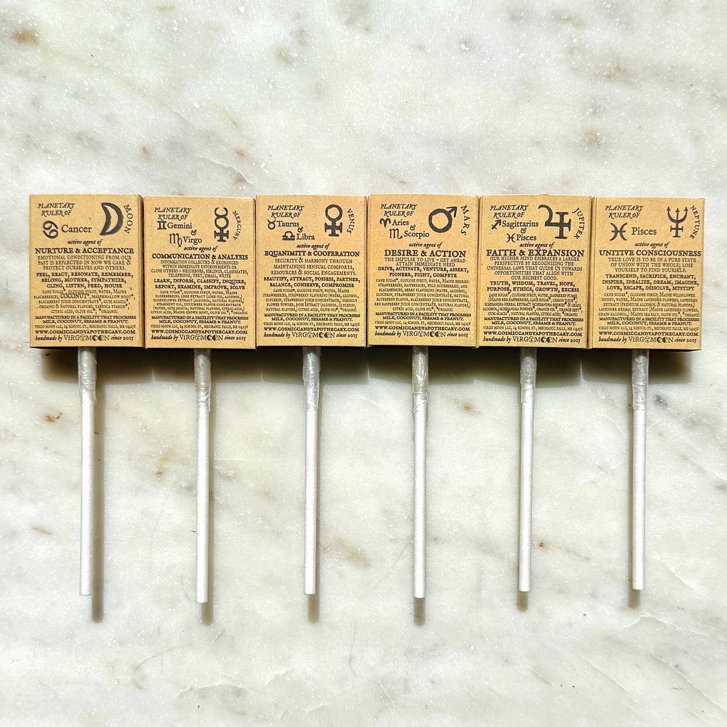Plants & Planets Lollipops - Summer Collection Assortment