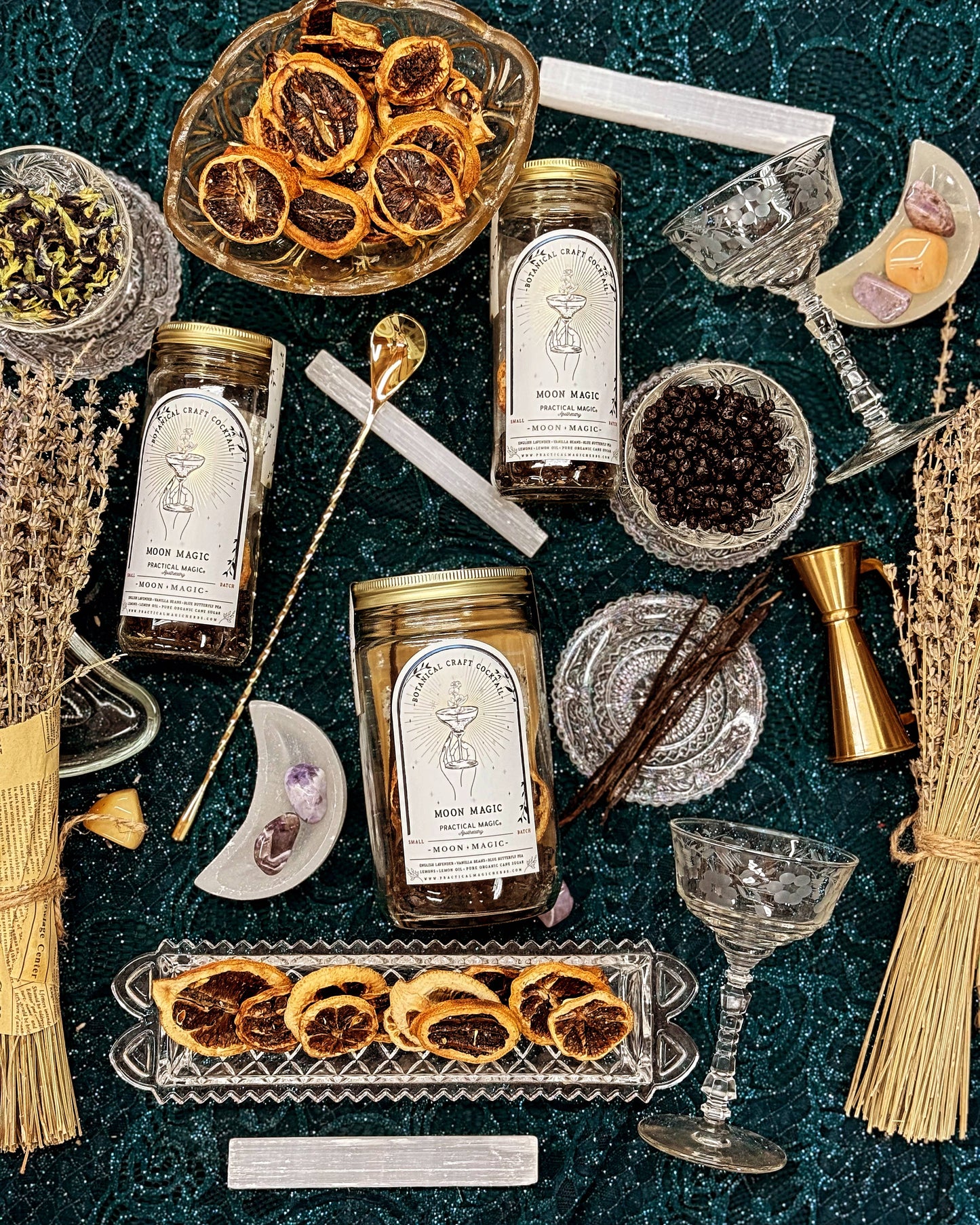 Moon Magic Martini Craft Cocktail/Mocktail Infusion Drink Kit