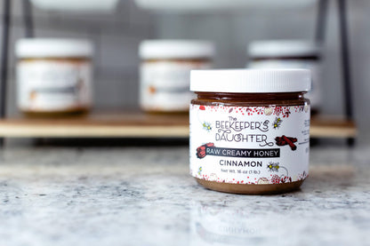 16oz Raw Cinnamon Creamy Honey