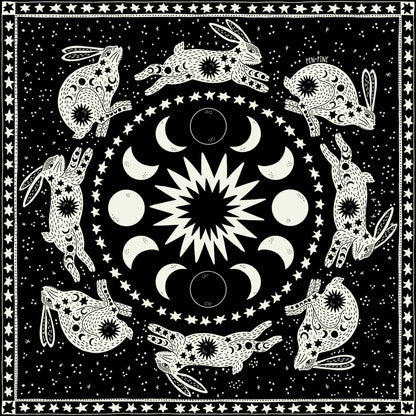 Celestial Rabbits Bandana