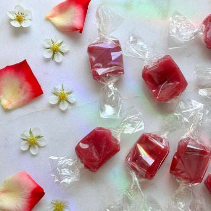 Strawberry Hibiscus Rose Fruit Chews