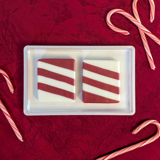 Candy Cane - Red & White Holiday Soap