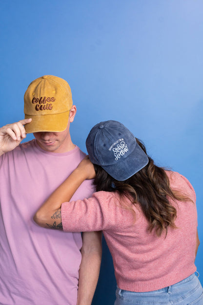Spiritually I'm in Stars Hollow Embroidered Washed Dad Cap