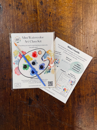 Mini Watercolor Class Kit