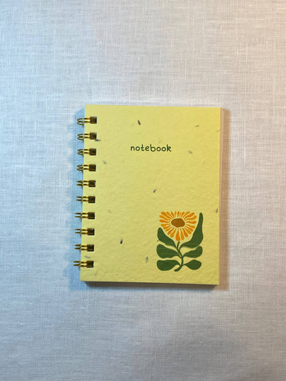 Plantable Notebook | Sunflower Seed Notebook | Eco Friendly