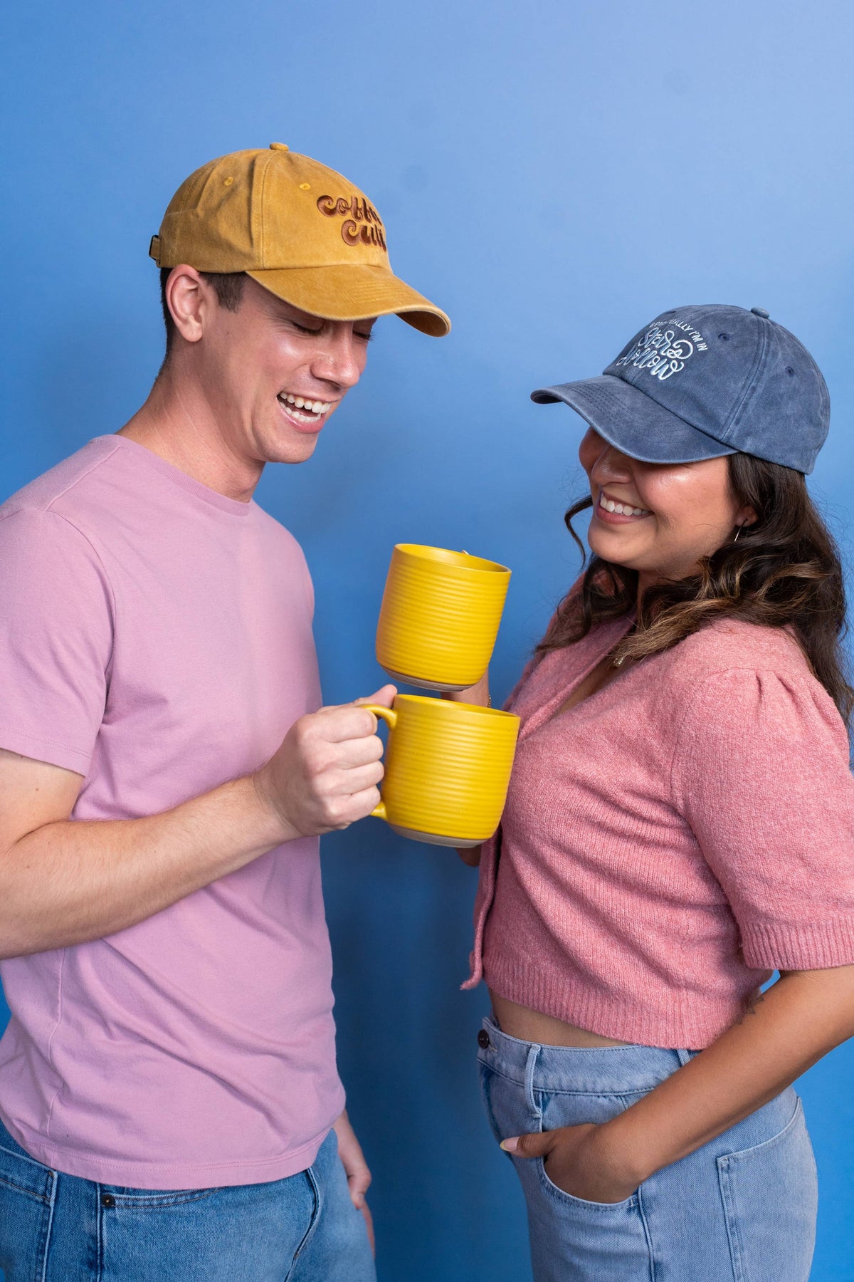 Spiritually I'm in Stars Hollow Embroidered Washed Dad Cap