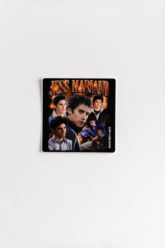 Jess Mariano Gilmore Girls Sticker – Collage Vinyl