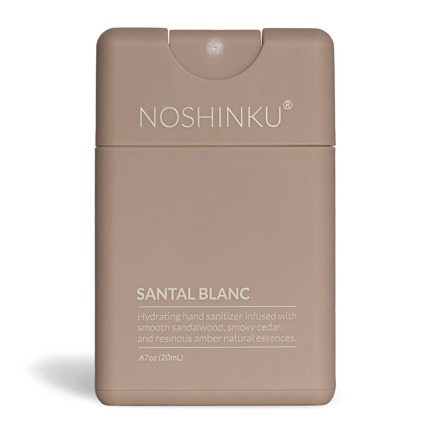 Refillable Santal Blanc Hydrating Pocket Hand Sanitizer