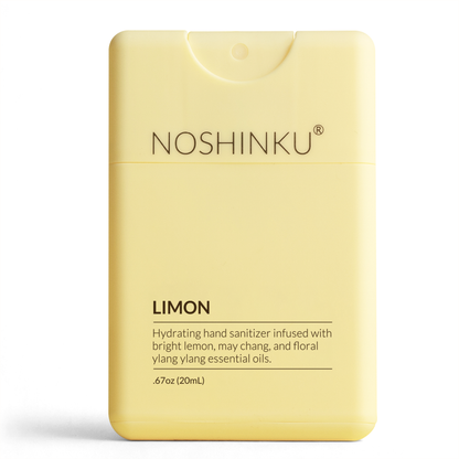 Refillable Lemon Ylang-Ylang Moisturizing Pocket Sanitizer