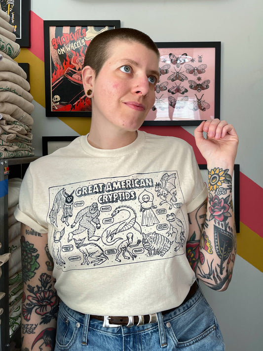 Great American Cryptids Tee Shirt