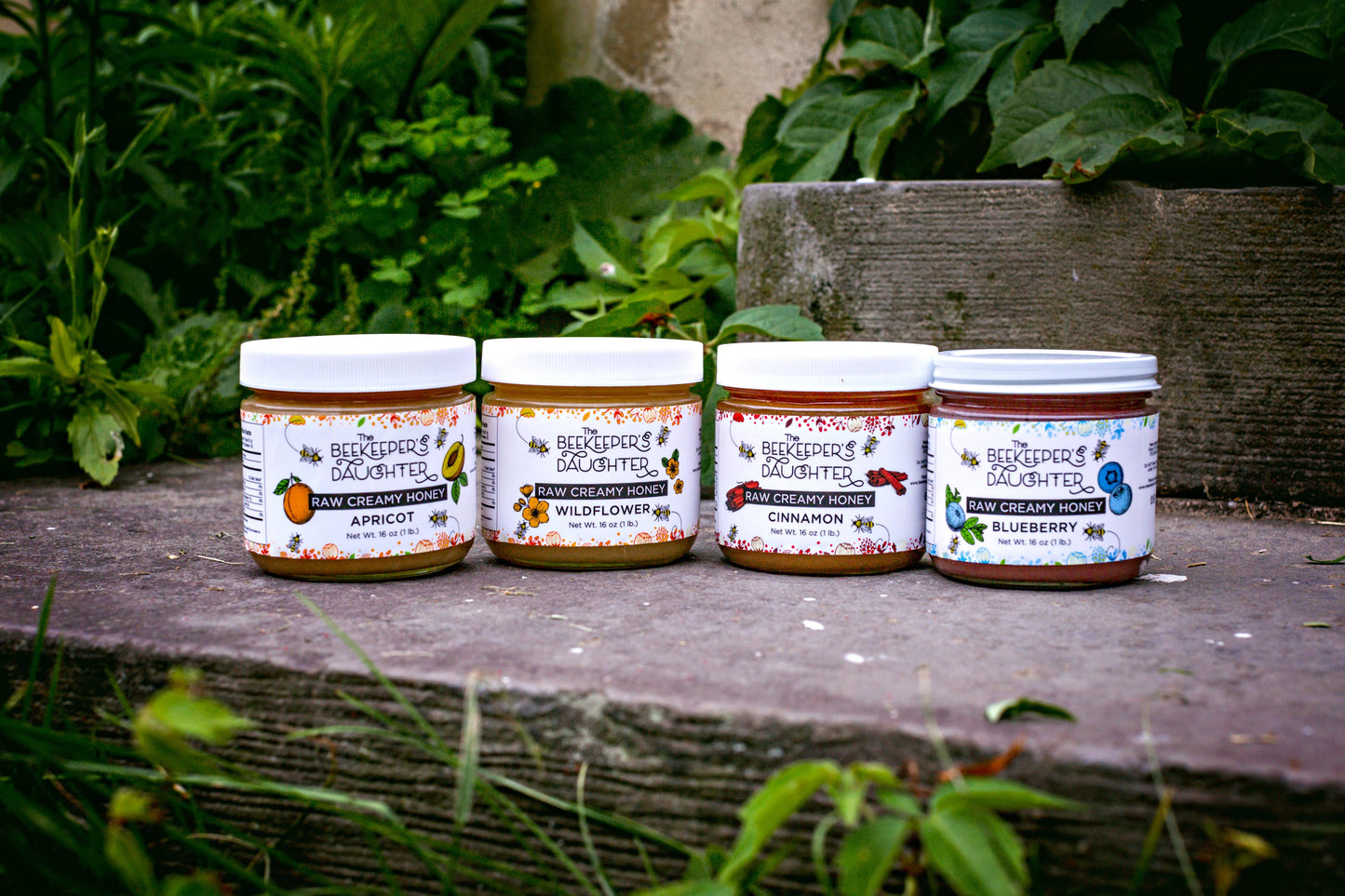 16oz Raw Cinnamon Creamy Honey