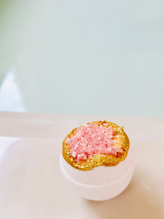 Goddess Flowers Geode Bath Bomb