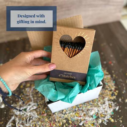 4" Refill Matches - Colors of Your Choice + Striker Stickers