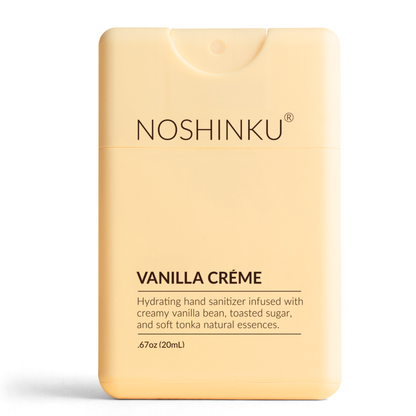 Refillable Vanilla Créme Hydrating Hand Sanitizer Spray