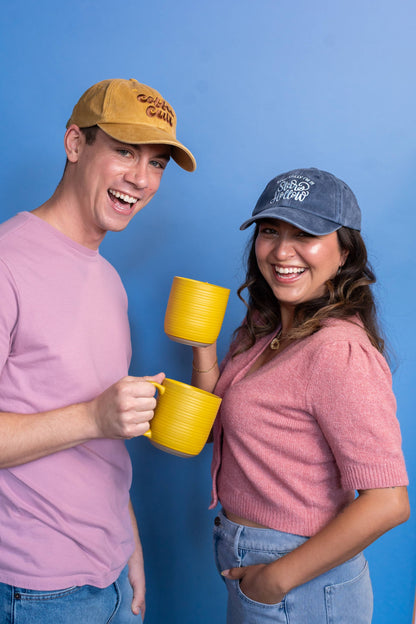 Spiritually I'm in Stars Hollow Embroidered Washed Dad Cap