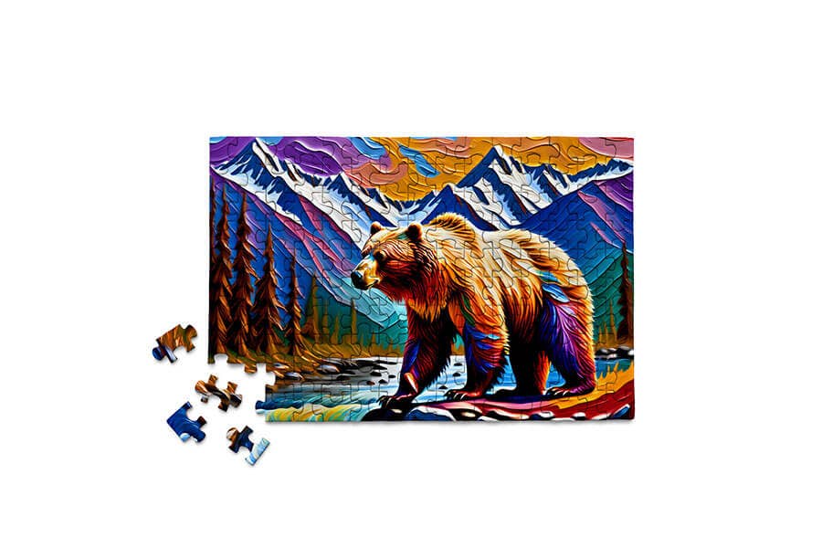 Colorful Bear - Micro Puzzle