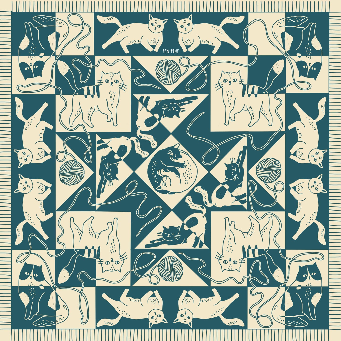 Cozy Cats Bandana