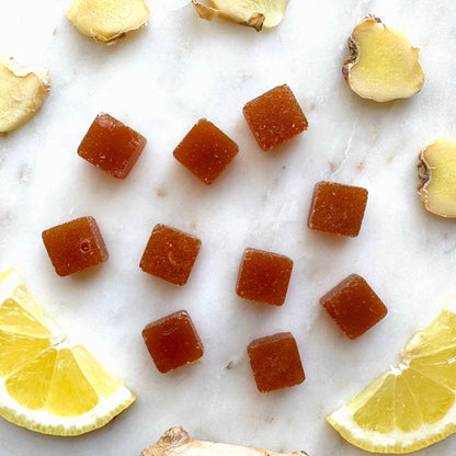 Honey Ginger & Lemon Lozenges - Bright & Soothing Warmth