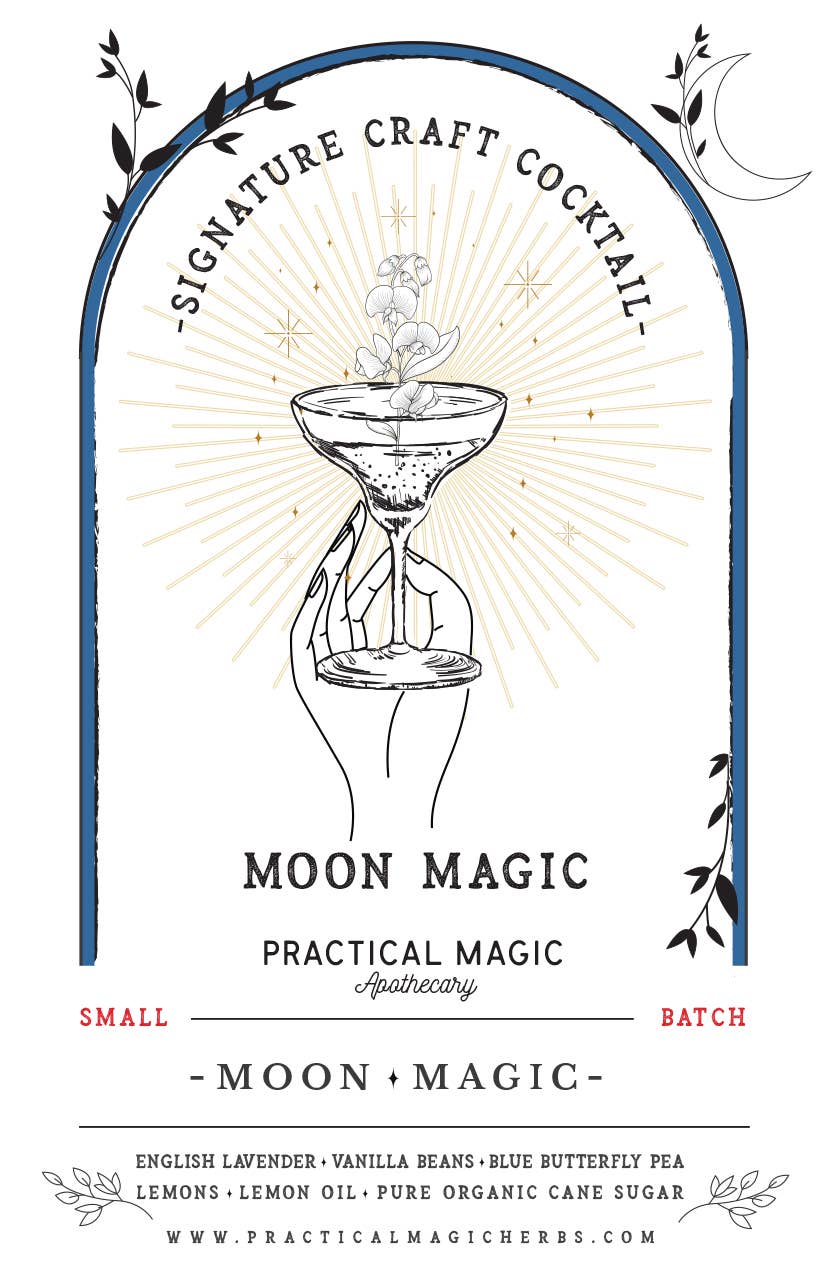 Moon Magic Martini Craft Cocktail/Mocktail Infusion Drink Kit
