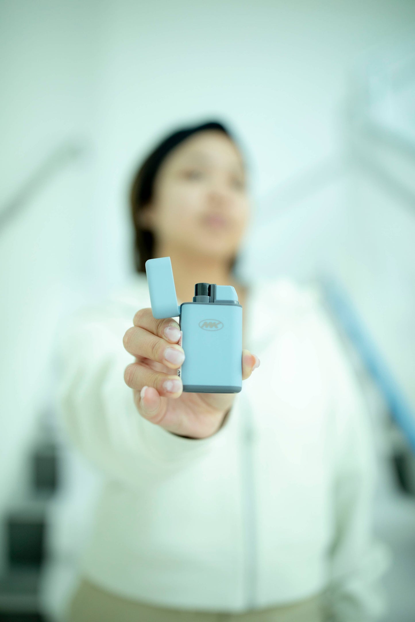 Pastel Torch Flame Pocket Lighter