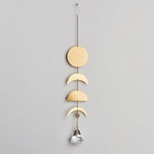 Load image into Gallery viewer, Suncatcher- Moon Phase/Moonstone

