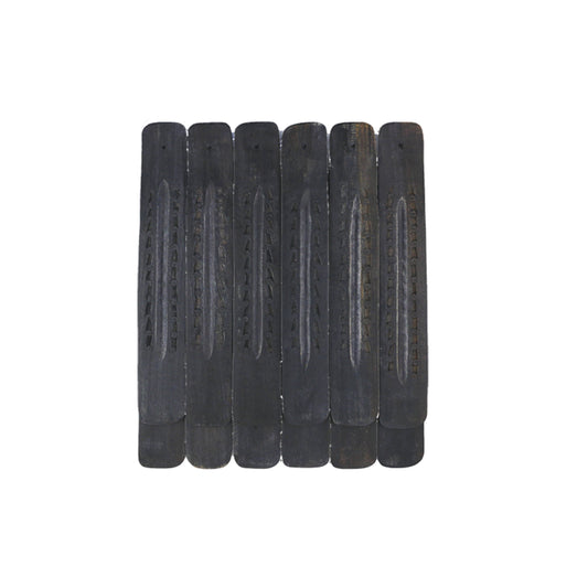 Black Wooden Incense Ash Catcher