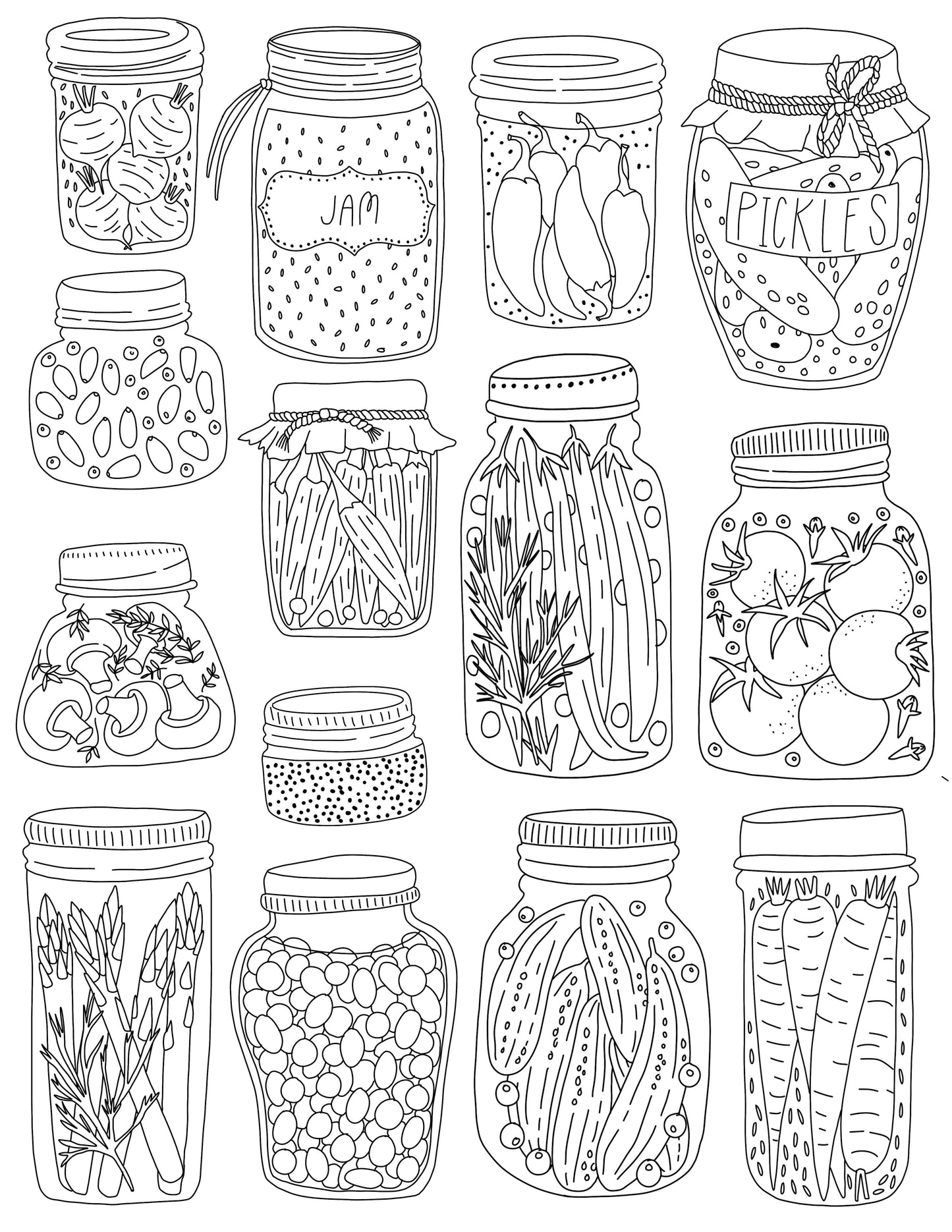 Coloring Through the Year Coloring Book