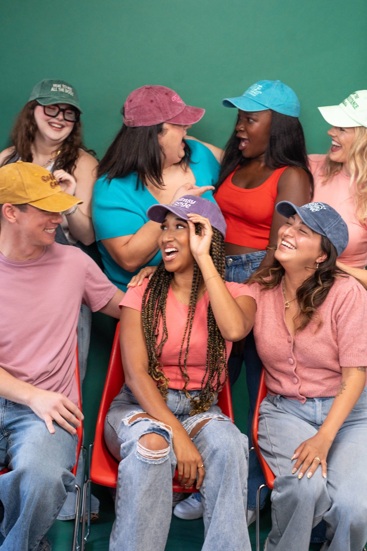 Spiritually I'm in Stars Hollow Embroidered Washed Dad Cap