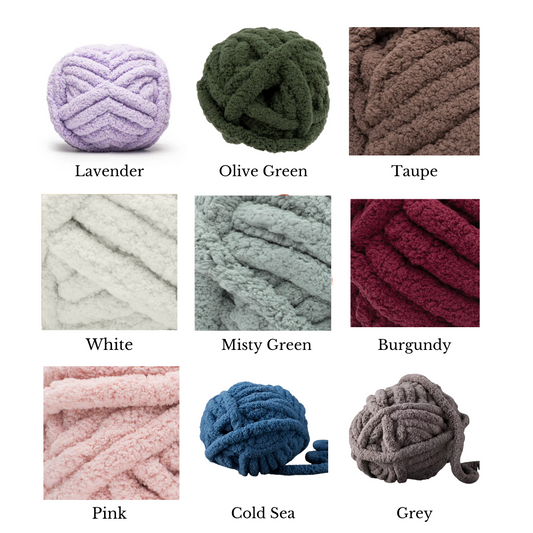 Chunky Knit Blankets - Lap Size 35inx25in