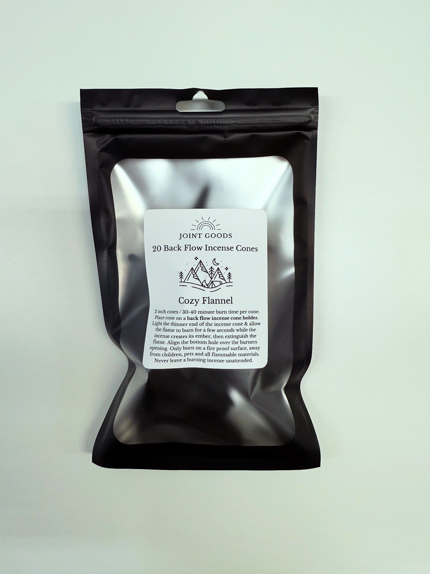 Back Flow 2in Charcoal Incense Cones