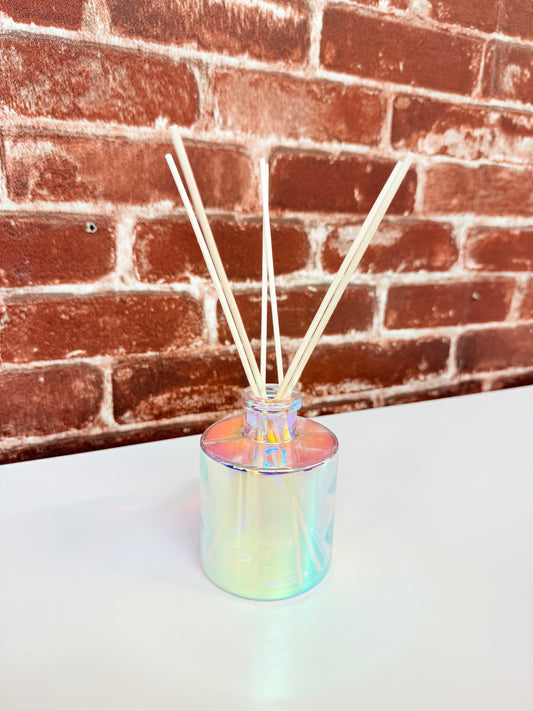 6oz Diffuser + Reeds | Iridescent Glass