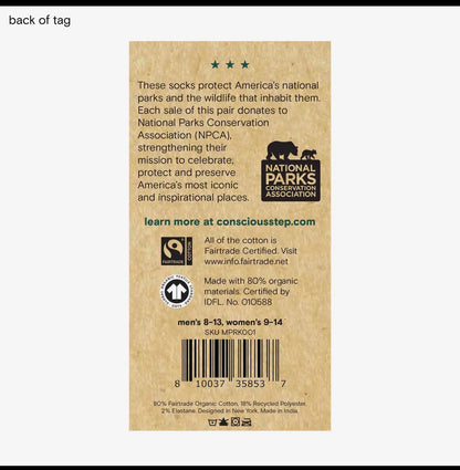 Socks that Protect National Parks | Hiking - Outdoorsy Gifts