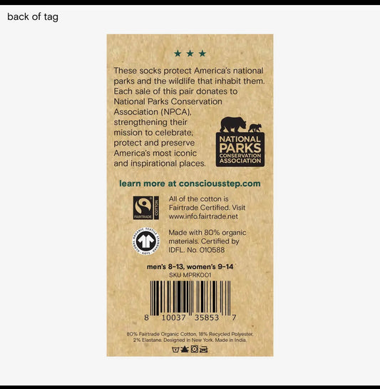 Socks that Protect National Parks | Hiking - Outdoorsy Gifts