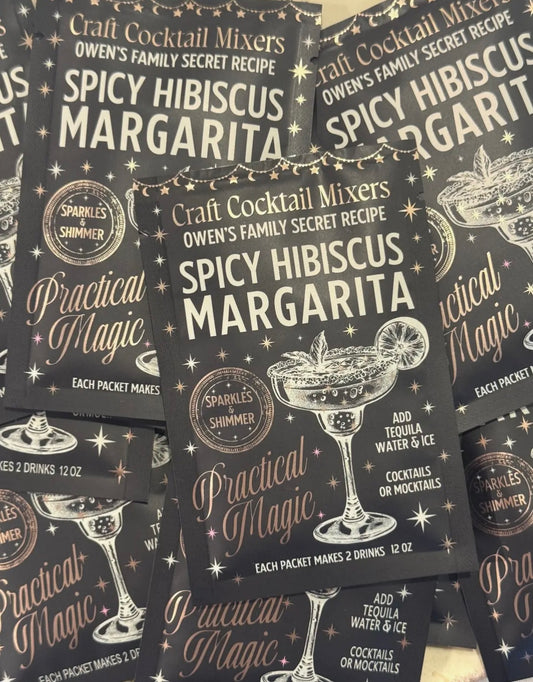 Spicy Hibiscus Margarita Cocktail Mix For 2 Drinks