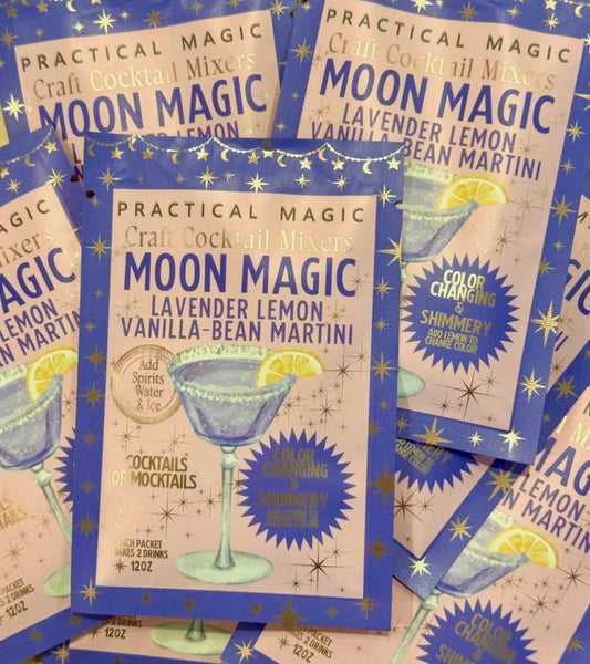 Moon Magic Instant Sparkly Cocktails or Mocktails For 2
