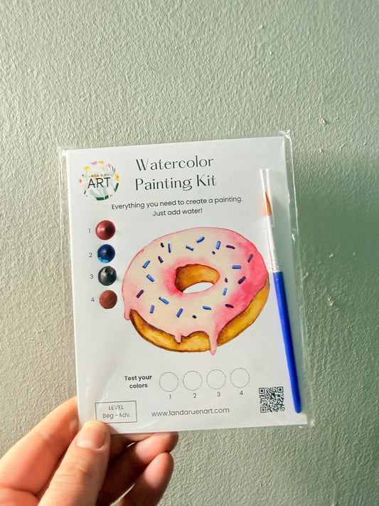 Donut Watercolor Kit