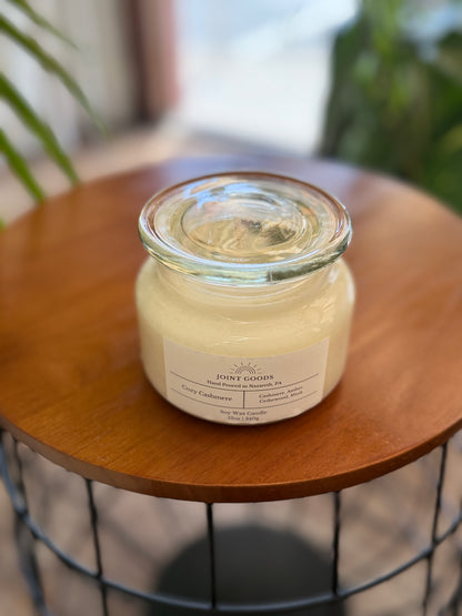 12oz Apothecary Soy Candle- Choose Your Lid Style!
