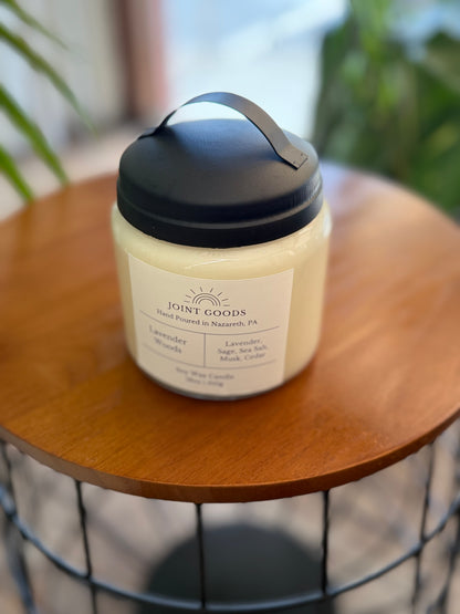 18oz Apothecary Soy Candle - Choose Your Lid Style!