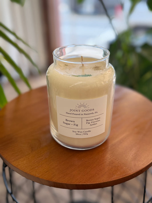 26oz Apothecary Soy Candle - Choose Your Lid Style!
