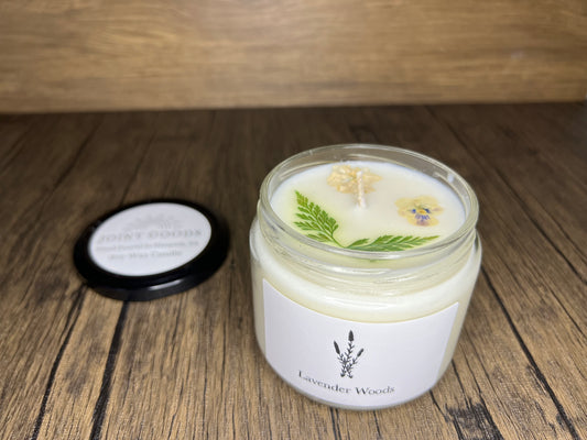 Glass Candle Jar Soy Candle