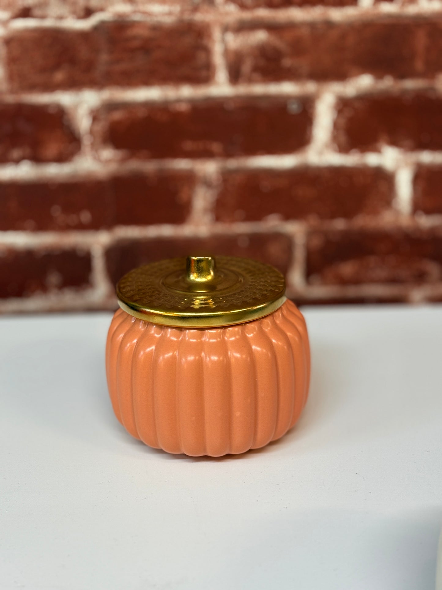 Harvest Pumpkin Jar Soy Candle