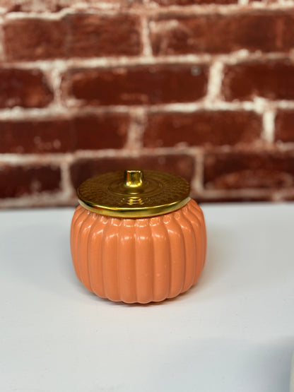 Harvest Pumpkin Jar Soy Candle