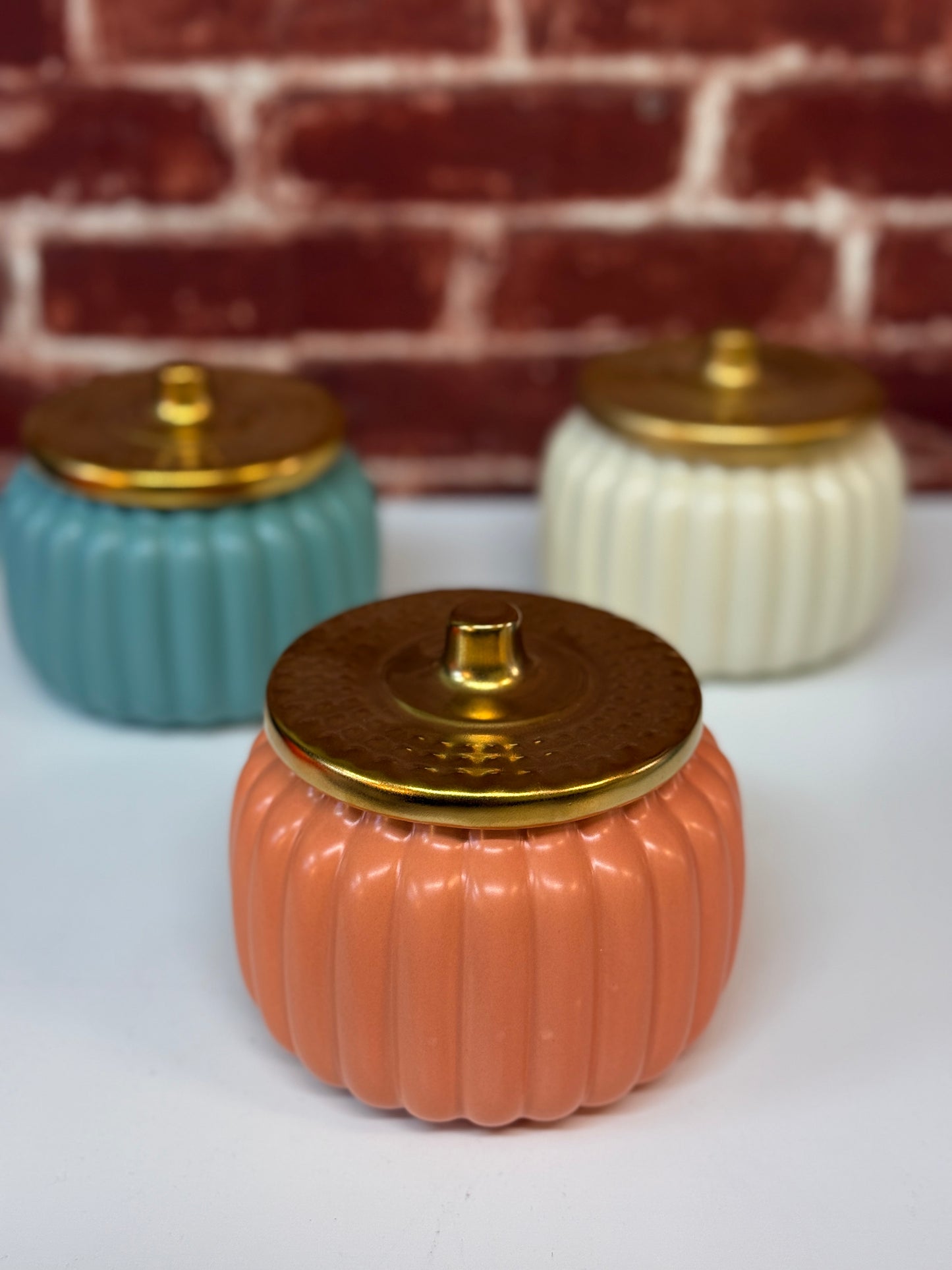 Harvest Pumpkin Jar Soy Candle