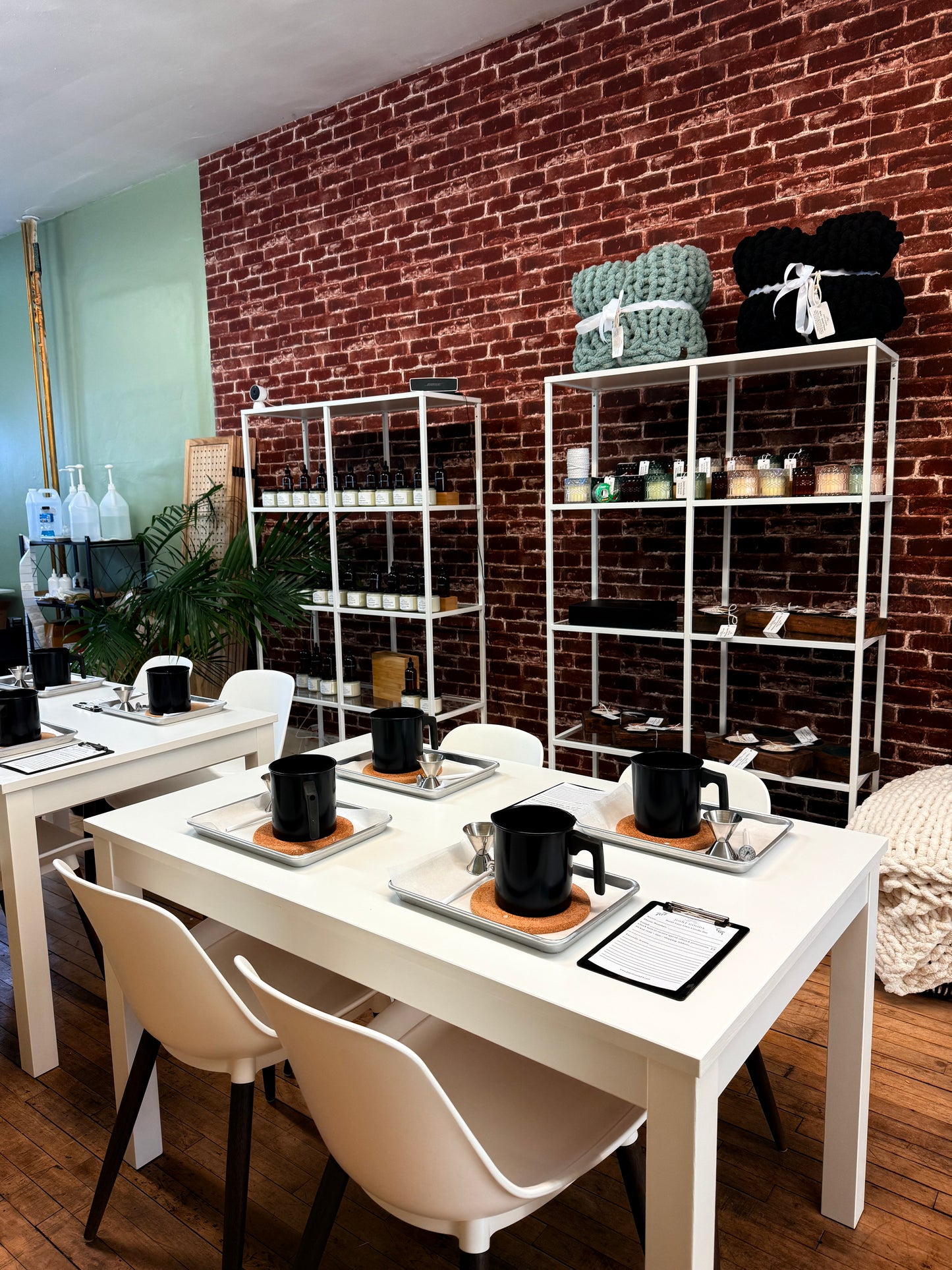 In Store Candle Making Experience