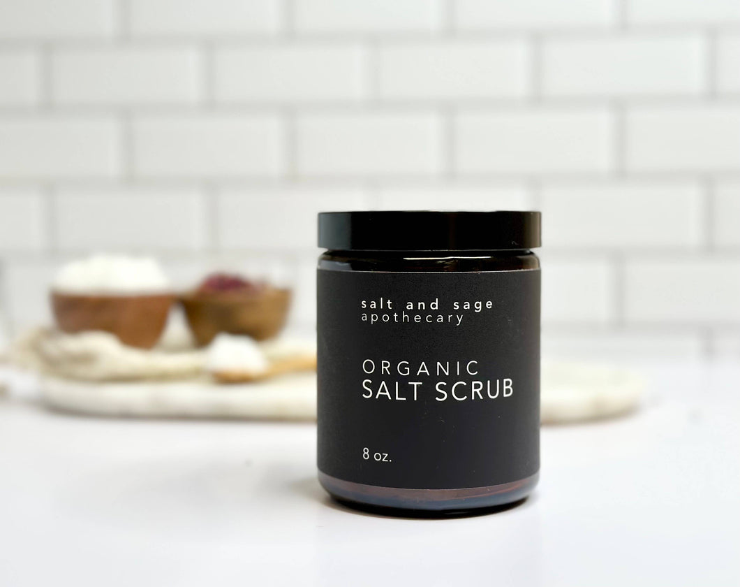 I AM Loved 8oz Organic Dead Sea Salt Scrub
