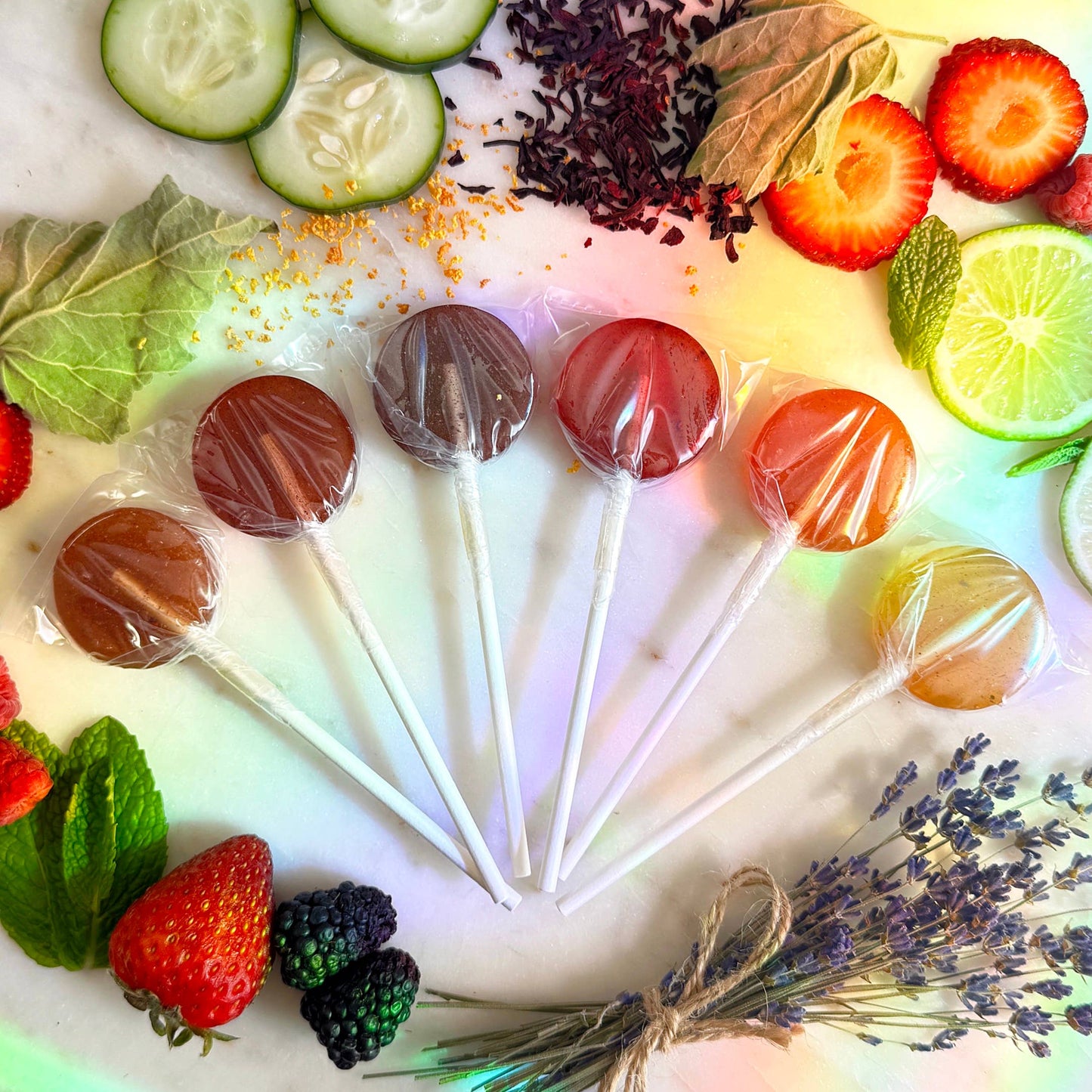Plants & Planets Lollipops - Summer Collection Assortment